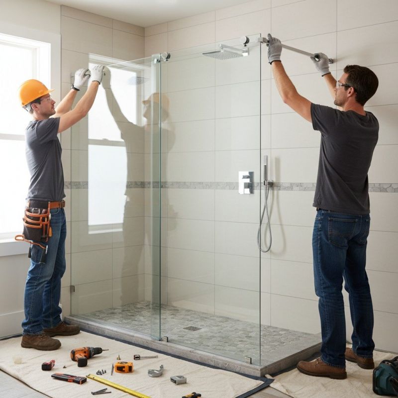Glass Shower Door Replacement in Longmont, CO